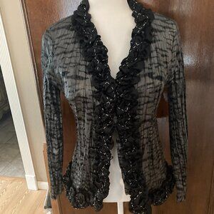 Beautiful "Obstinee"  Jacket/Blouse - Size M